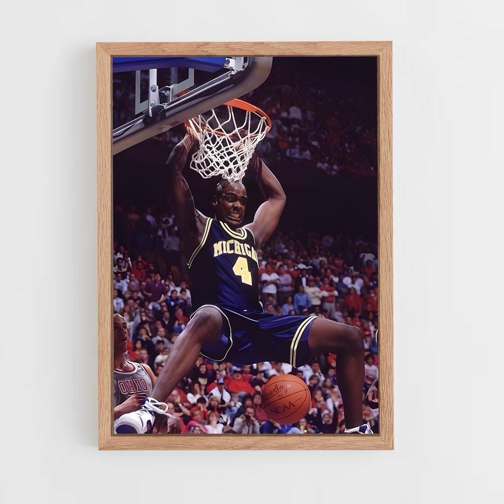 Poster Dunk de Chris – affiche Basketball (vue 4)